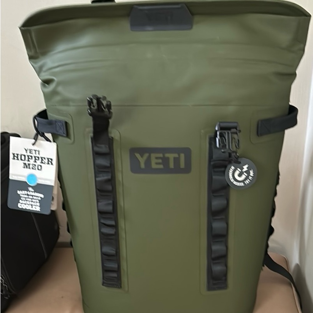 YETI Green M20 Backpack Cooler for Beach/Boating and all your Outdoor Adventures